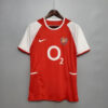 2003/2004 Retro Arsenal Home Football Shirt front view