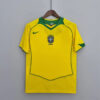 2004 Retro Brazil Soccer Jersey Home front view
