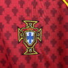 2004 Retro Portugal Home Football Shirt detail view