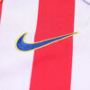 2004/2005 Retro Long Sleeve Atletico Madrid Home Football Shirt detail view