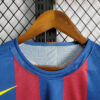 2005/2006 Retro Barcelona Home Football Shirt UEFA Champions League detail view