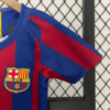 2005/2006 Retro Kids Size Barcelona Home Football Shirt detail view