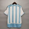2006 Retro Argentina National Team Home Jersey back view
