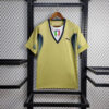 2006 Retro Italy Goalkeeper Gold Soccer Shirt front view