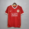 2006/2007 Retro Manchester United Home Football Shirt front view