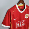 2006/2007 Retro Manchester United Home Football Shirt detail view