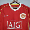 2006/2007 Retro Manchester United Home Football Shirt detail view