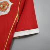 2006/2007 Retro Manchester United Home Football Shirt detail view
