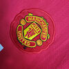 2007-2008 Retro Long Sleeve Manchester United Home Football Shirt detail view