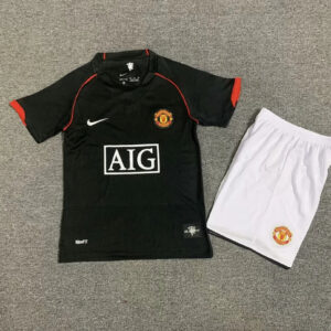 2007/2008 Retro Kids Size Manchester United Third Away Football Shirt