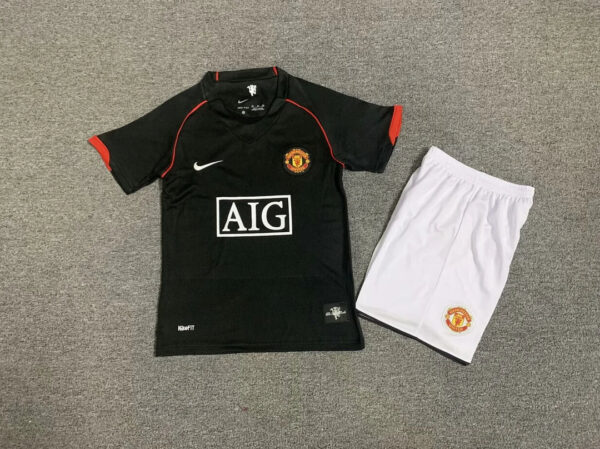 2007/2008 Retro Kids Size Manchester United Third Away Football Shirt