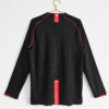 2007/2008 Retro Manchester United long Sleeve Soccer Jersey Third Away back view