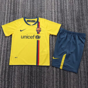 2008/2009 Retro Barcelona Away Football Shirt Kids Size