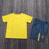 2008/2009 Retro Barcelona Away Football Shirt Kids Size back view