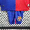 2008/2009 Retro Kids Size Barcelona Home Football Shirt detail view