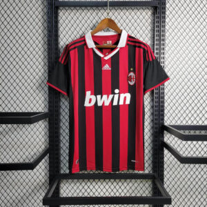 2009/2010 Retro AC Milan Home Football Shirt