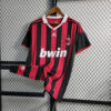 2009/2010 Retro AC Milan Home Football Shirt detail view