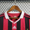 2009/2010 Retro AC Milan Home Football Shirt detail view