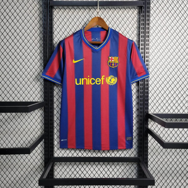 2009/2010 Retro Barcelona Home Football Shirt