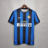 2009/2010 Retro Internazionale Milan Home UEFA Champions League Edition Football Jersey front view