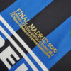2009/2010 Retro Internazionale Milan Home UEFA Champions League Edition Football Jersey detail view