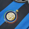 2009/2010 Retro Internazionale Milan Home UEFA Champions League Edition Football Jersey detail view