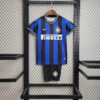 2009/2010 Retro Kids Size Inter Milan Home Football Jersey front view