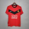 2009/2010 Retro Manchester United Home Football Shirt front view