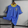 2010 Retro Brazil Away Football Shirt detail view
