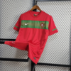 2010 Retro Portugal Home Football Shirt detail view