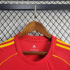 2010 Retro Spain Home Football Shirt detail view