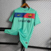 2010/2011 Retro Barcelona Away Football Shirt detail view