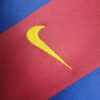 2010/2011 Retro Kids Size Barcelona Home Football Shirt detail view