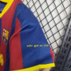 2010/2011 Retro Kids Size Barcelona Home Football Shirt detail view