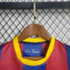 2010/2011 Retro Kids Size Barcelona Home Football Shirt detail view