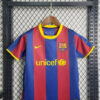 2010/2011 Retro Kids Size Barcelona Home Football Shirt detail view