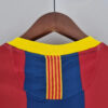 2010/2011 Retro Long Sleeve Barcelona Home Football Shirt detail view