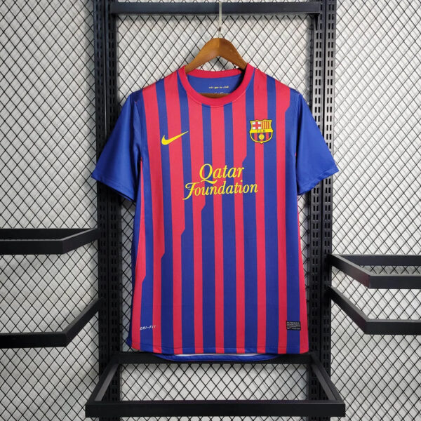 2011/2012 Retro Barcelona Home Football Shirt