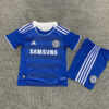 2011/2012 Retro Kids Size Chelsea Home Football Jersey front view