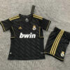 2011/2012 Retro Kids Size Real Madrid Away Soccer Jersey front view