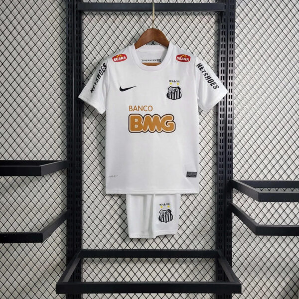 2011/2012 Retro Kids Size Santos Home Jersey