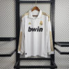 2011/2012 Retro Long Sleeve Real Madrid Home front view