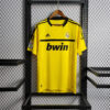 2011/2012 Retro Real Madrid Yellow Goalkeeper Football Shirt front view
