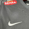 2011/2012 Retro Santos Away Black Football Shirt detail view