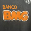 2011/2012 Retro Santos Away Black Football Shirt detail view