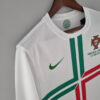 2012 Retro Long Sleeve Portugal Away Football Shirt detail view