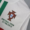 2012 Retro Portugal Away Football Shirt detail view
