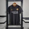2013/2014 Retro Barcelona Black Football Shirt front view