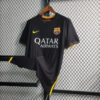 2013/2014 Retro Barcelona Black Football Shirt detail view
