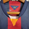 2014/2015 Retro Kids Size Barcelona Home Football Shirt detail view